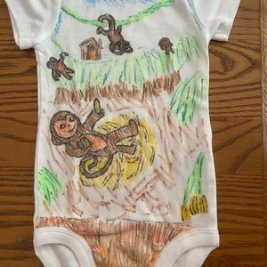One of a kind Baby onesies. Designed to order.